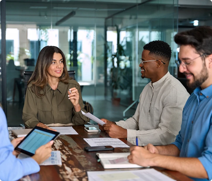 business leadership team meeting with financial advisor business leadership team meeting with financial advisor